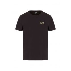 EA7 T-SHIRT IN JERSEY CON LOGO METAL