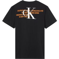 Alternative view of CALVIN KLEIN JEANS T-SHIRT CON LOGO GRAFICO IN COTONE BIOLOGICO