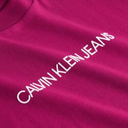 Alternative view of CALVIN KLEIN T-SHIRT IN COTONE BIOLOGICO CON LOGO