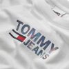 TOMMY JEANS T-SHIRT IN COTONE CON LOGO METALLICO