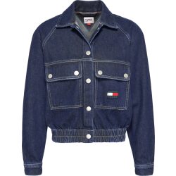 Alternative view of TOMMY JEANS GIACCA CROP IN DENIM CON DISTINTIVO TOMMY