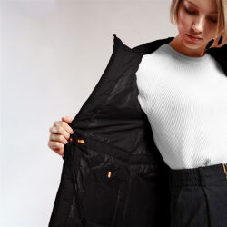 Alternative view of K-WAY D JKT HD DORALIE WARM PAPER SATIN