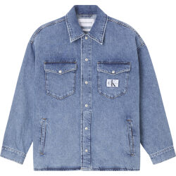 CALVIN KLEIN GIACCA A CAMICIA IN DENIM