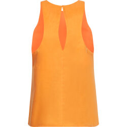 Alternative view of CALVIN KLEIN TOP SENZA MANICHE IN TWILL DI SATIN