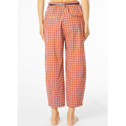Alternative view of ALESSIA SANTI PANTALONE A QUADRETTI CON CINTURA