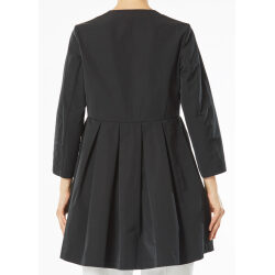 Alternative view of ALESSIA SANTI TRENCH SVASATO COLOR NERO