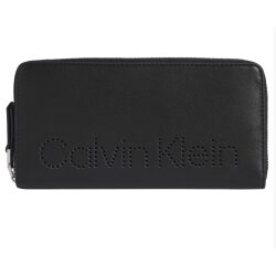 CALVIN KLEIN PORTAFOGLIO GRANDE CON ZIP INTEGRALE