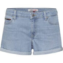 TOMMY JEANS SHORTS IN DENIM SBIADITO