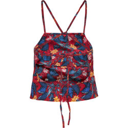Alternative view of TOMMY JEANS CANOTTA CON STAMPA TROPICALE E LACCETTI