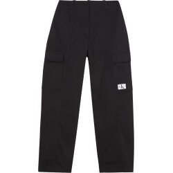 Alternative view of CALVIN KLEIN JEANS PANTALONI CARGO BADGE A VITA ALTA STRAIGHT LEG