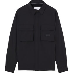 CALVIN KLEIN JEANS GIACCA-CAMICIA FODERATA IN FELPA RELAXED-FIT