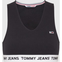 Alternative view of TOMMY JEANS CANOTTA CROP CON LOGO SULLA FASCIA SOTTOSENO