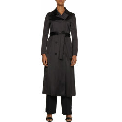 Alternative view of CALVIN KLEIN MAXI IMPERMEABILE IN RASO