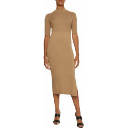 CALVIN KLEIN ABITO IN MAGLIA ESSENTIAL MERINO MIDI