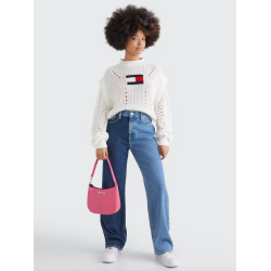Alternative view of TOMMY JEANS MAGLIA OVERSIZED CON BANDIERA SUL DAVANTI