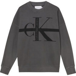 CALVIN KLEIN JEANS FELPA RELAXED-FIT CON MONOGRAMMA
