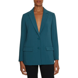 Alternative view of CALVIN KLEIN GIACCA BLAZER MONOPETTO IN CREPE