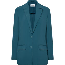 CALVIN KLEIN GIACCA BLAZER MONOPETTO IN CREPE