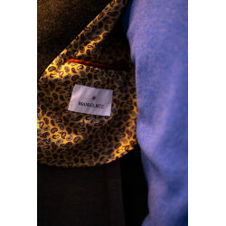 Alternative view of MANUEL RITZ PARKA SLIM JERSEY MISTO LANA