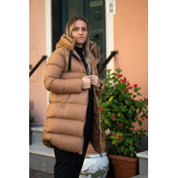 BOMBOOGIE PIUMINO IN NYLON BRIGHT - GENEVA LONG DOWN JACKET