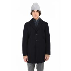 MANUEL RITZ CAPPOTTO IN PANNO MISTO LANA