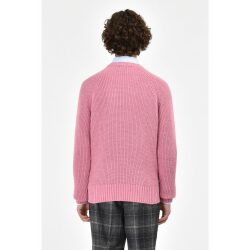 Alternative view of MANUEL RITZ MAGLIA GIROCOLLO COSTA INGLESE IN MISTO LANA