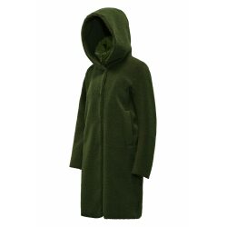 Alternative view of BOMBOOGIE CAPPOTTO LUNGO IN SHERPA FLEECE