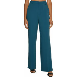 CALVIN KLEIN PANTALONI TRAVEL CREPE WIDE LEG