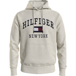 TOMMY HILFIGER FELPA COLLEGE MODERN CON CAPPUCCIO