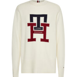 TOMMY HILFIGER MAGLIA CON MONOGRAMMA TH