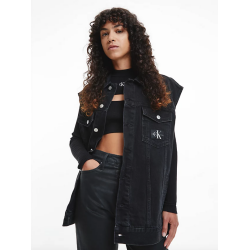 CALVIN KLEIN GILET OVERSIZED IN DENIM