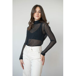Alternative view of CALVIN KLEIN MAGLIA TRASPARENTE CON COLLO A LUPETTO