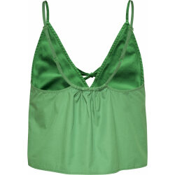 Alternative view of TOMMY JEANS CROP TOP IN POPELINE CON SCOLLO A V