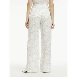 Alternative view of CALVIN KLEIN PANTALONI AMPI IN RASO MONOGRAM ALL-OVER