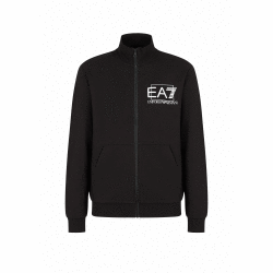 EA7 FELPA CON ZIP VISIBILITY