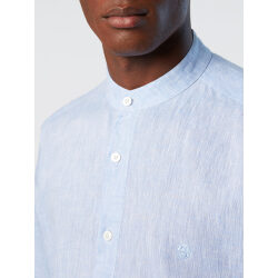 NORTH SAILS CAMICIA IN LINO ALLA COREANA