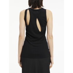 Alternative view of CALVIN KLEIN TOP CON APERTURE SUL RETRO