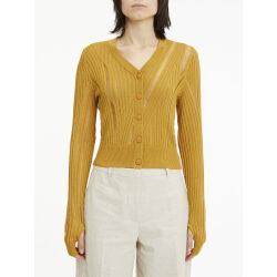 CALVIN KLEIN CARDIGAN TEXTURE STITCH
