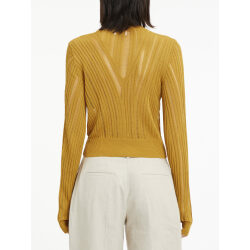 Alternative view of CALVIN KLEIN CARDIGAN TEXTURE STITCH