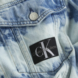 Alternative view of CALVIN KLEIN JEANS GIACCA IN DENIM BOXY OVERSIZED