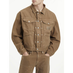 CALVIN KLEIN JEANS GIACCA IN DENIM BOXY OVERSIZED