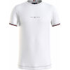 TOMMY HILFIGER T-SHIRT SLIM FIT CON RIGHE SUL FONDO MANICA