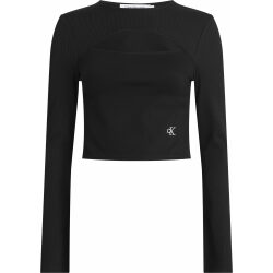 CALVIN KLEIN JEANS MAGLIA TOP CON CUT OUT
