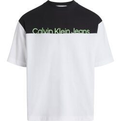 CALVIN KLEIN JEANS T-SHIRT OVERSIZE COLORBLOCK