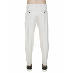 Alternative view of BL.11 PANTALONE CON COULISSE IN VELLUTO A COSTE ROCCIATORE