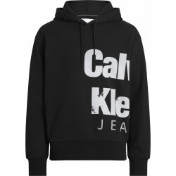CALVIN KLEIN JEANS FELPA CON CAPPUCCIO E LOGO