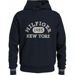 Alternative view of TOMMY HILFIGER FELPA HILFIGER MONOTYPE CON CAPPUCCIO E LOGO