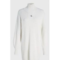 Alternative view of CALVIN KLEIN JEANS ABITO IN MAGLIA IN COTONE TAGLIO RELAXED