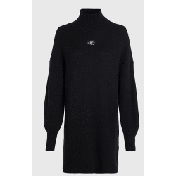 CALVIN KLEIN JEANS ABITO IN MAGLIA IN COTONE TAGLIO RELAXED