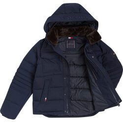 TOMMY HILFIGER GIACCA ROCKIE TH WARM CON CAPPUCCIO